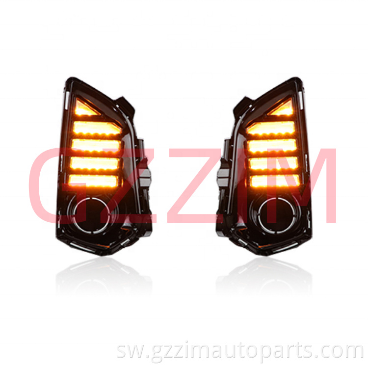 Mchana wa gari wakati wa taa iliyoongozwa na LED DRL kwa Yaris 2022-2023